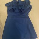 idem Ditto Blue Ruffle Romper Photo 1