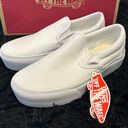 Vans White Platform Slip On Shoes Sneakers New Photo 1