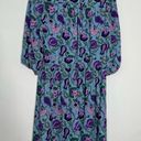 a.n.a  Kay Multicolor Floral Print 3/4 Sleeve Short Dress Photo 1