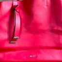 Nine West Lg Red Tote by  EUC Photo 5