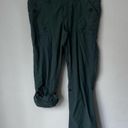 Marmot  Ginny Hiking Pants Womens Green Roll Up UPF30 Stretch Lightweight Sz 12 Photo 4