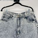 Bermuda NWT Vintage Stefano 80s Womens Acid Wash Bow Pocket Denim Shorts  Sz 18 Photo 6