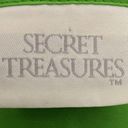 Secret Treasures  Women Satin Slip Dress Negligee Nightie Lace  Green Large Photo 3