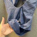 Aerie  Ribbed Knot Blue One Pice Swimsuit Size Small Photo 4