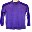 Under Armour  Size S Purple UA Tech Twist Graphic‎ HEATGEAR Hoodie Style 1351977 Photo 0