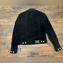 Ralph Lauren  Jeans Black Corduroy  Full Gold Metal Button Coat Jacket Womens S Photo 3