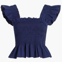 Hill House NWOT  The Paz Top in Size XL in Navy Photo 1