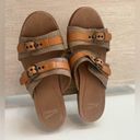 Dansko  Jessie Lizard Print Buckle Leather Slide Sandals Comfort 40 US 9.5 Photo 6