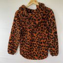 Loft  Cheetah Print 1/4 Zip Up Hoodie XS Photo 2