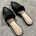 Black Mules Size 6.5 Photo 0