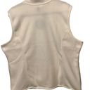 Karen Scott  white fleece vest‎ size XXL Photo 6