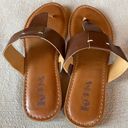 Kork-Ease Korks Dawn Brown Leather Sandal Thong Slide On NEW Size 9 Photo 6