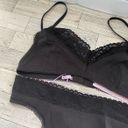 Savage X Fenty Cotton Essentials Lace-Trim Bralette Set Photo 3