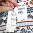 Treasure & Bond NWT  Wool Blend Crew Neck Sweater in Ivory Fair Isle Photo 3