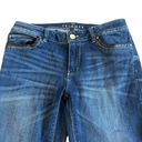 White House | Black Market  The Skimmer Dark Wash Cropped Jeans Skinny Size 4 Women Photo 2