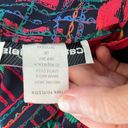 Cathy Daniels Multi color Floral Mock Neck Long Sleeve Button Blouse Top Size 10 Photo 7