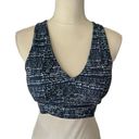 Harper NWT Cleo  Abstract Navy/White Indy Bralet - M Photo 0