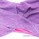 Beach Riot New! Set!  Zuri Kenzie bikini Glitter purple, size XS Photo 4