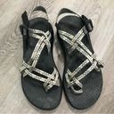 Chacos Chaco Womens Zx/2 Sandals Yampa Light Beam Gray Cream Pattern Hiking Outdoor 10 Photo 2