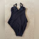 Kate Spade  New York Black One Piece Swimsuit Drive Tight In Bin 266 Photo 1