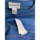 Pendleton  striped silk blend short sleeve tee size XL Photo 2