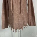 prAna Shelby Poncho Dusty Rose Wool Blend Sweater Size: XL Photo 2