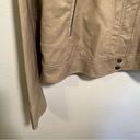 Bernardo  Faux Leather Jacket Soft Wheat Photo 4