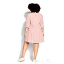 City Chic  Crystal Pink Layla Babydoll Dress Sz.M(18) NWT Photo 2