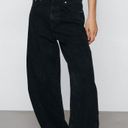 Nasty Gal Black Denim Bootcut Jeans Photo 0