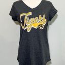 Rivalry Threads NWT Mizzou Tigers V-Neck Tee T-Shirt Top University of Missouri New Dark Gray Photo 0