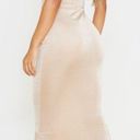 Pretty Little Thing Nude Slinky One Shoulder Dress Photo 1