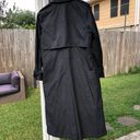 London Fog Black Trench coat 8 Photo 8