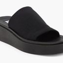 Steve Madden Black Platform Sandals Photo 0