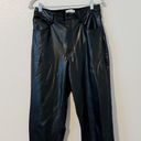 Abercrombie & Fitch Abercrombie Vegan Leather Pants Photo 11