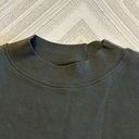 Strut this  Women’s Army Green High Neck Swestshirt Photo 1