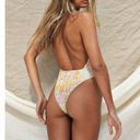 Stone Fox Swim  Azalea One Piece Swimsuit Flower Fields Print Small $195 Photo 1