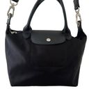 Longchamp  Le Pliage Neo Small Nylon Shoulder Bag - Black Photo 2