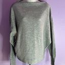 We The Free  Gray Boat Neck Long Sleeve Top Size Medium Photo 0