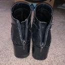 Heeled Black Booties Size 7.5 Photo 2