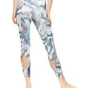 Gaiam  KINA WOMEN'S HIGH-WAISTED YOGA LEGGINGS AGATE SIZE XS Photo 2