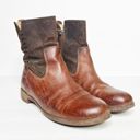 Olukai  Kaupili Short Brown Leather Boots Size 7 Women’s Photo 1