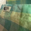 The North Face  Plaid Button Down Green And Blue Women’s Large Photo 3