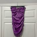 The Moon Sky to  purple strapless dress Photo 1