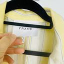 Frame  Linen Stripe Blazer Size 8 Photo 4