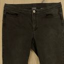 J.Jill  Denim 5 Pocket Legging Jegging Jeans | Faded Black Wash | 16 Photo 2