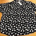 Cooper and Ella  BLACK DAISY FLORAL BLOUSE WOMEN'S SZ 3XL NEW P1-162 Photo 0