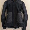 Lululemon Fleecy Keen Jacket II Size 6 Fuel Green With Removable Hood Photo 0