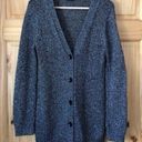 cupio  marled metallic knit cardigan sweater size M Photo 7