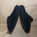 Birkenstock  Boston Soft Suede Clogs in Black Photo 11