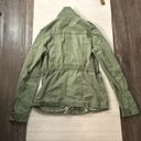 Daytrip  Green Army Jacket Size M Utility Lightweight Photo 3